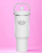 Load image into Gallery viewer, Stanley Frost IceFlow 2.0 Flip 30oz. Straw Tumbler with Silver MVA engraved crown
