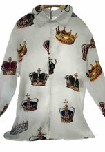 Load image into Gallery viewer, Mens Crown Button Down Shirt in White
