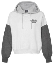 Load image into Gallery viewer, Hoodie Cropped Crown Pullover Sweatshirt
