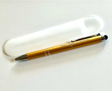 Load image into Gallery viewer, Pen Gold Ball Point Writing Pen MVA Logo
