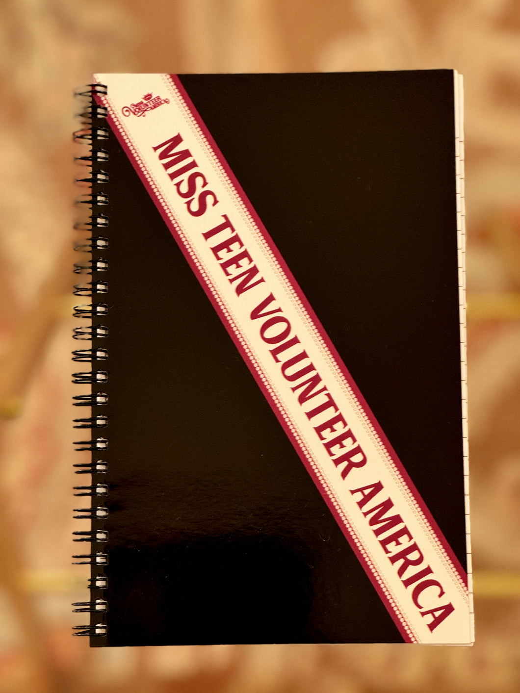 Miss Teen Volunteer America Sash journal