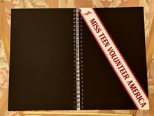 Load image into Gallery viewer, Miss Teen Volunteer America Sash journal
