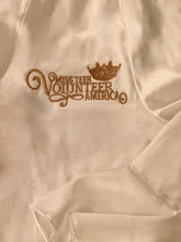 Load image into Gallery viewer, Robe with embroidered Miss Teen Volunteer America Crown
