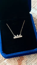 Load image into Gallery viewer, Necklace Sterling Silver Custom Crown

