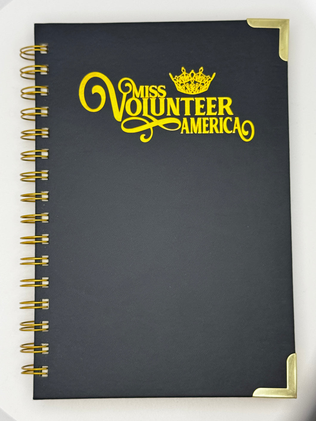Journal Black with Gold MVA Logo