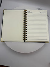 Load image into Gallery viewer, Journal Black with Gold MVA Logo

