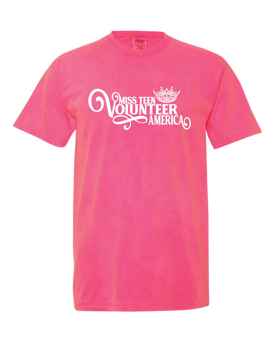 Miss Teen Volunteer America Short Sleeve T-shirt